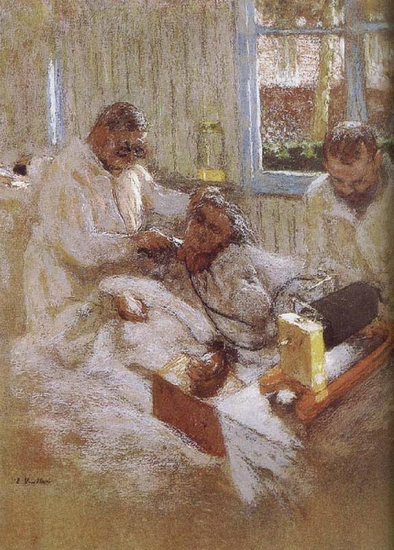 Edouard Vuillard The doctor and pat Norge oil painting art